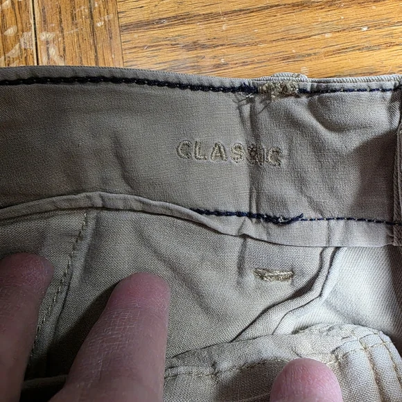 American Eagle Men's Size 32 Shorts Classic Light Brown - Picture 4 of 7